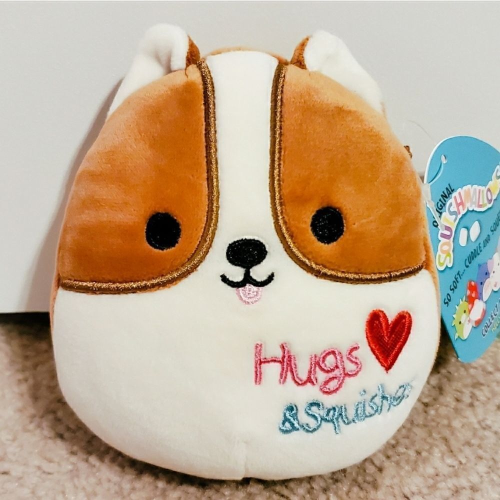 4.5" Squishmallow Reginald the dog